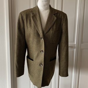 Vintage Bogner Wool Tweed Blazer - US 10